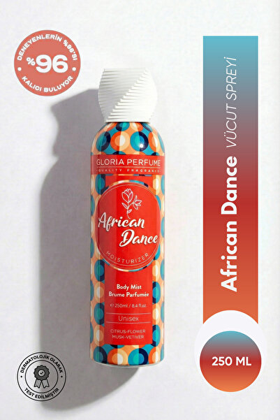 Gloria Perfume African Dance 250 ml Body Mist
