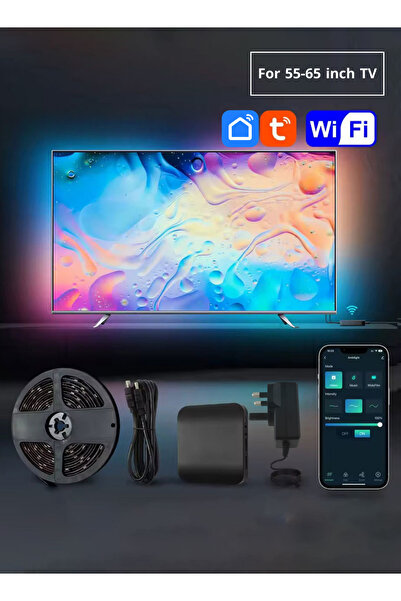 TUYA تدعم إضاءة الشاشة التفاعلية الشاشات من 55 إلى 65 بوصة