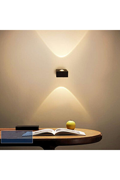 LightPlanet Εξωτερική Λάμπα Τοίχου LED Θερμό Φως 6W Sh W279/2