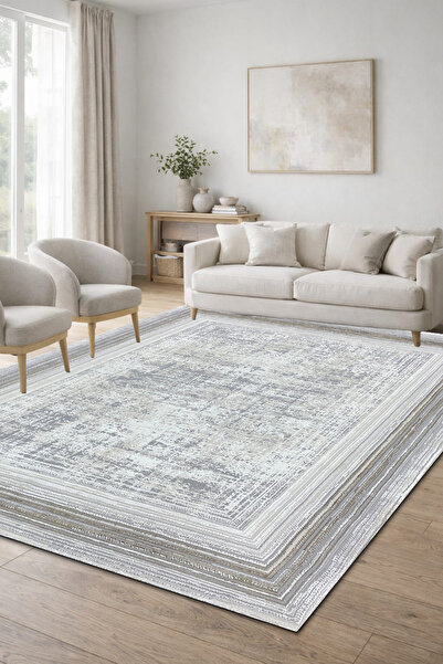 4 Square Meters - 6 Square Meters Bamboo Style Modern Living Room Kitchen Carpet Allergic Mink