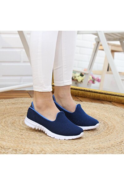 Nesil Shoes Pantofi de mers pentru femei Dvm 901 bleumarin flexibili anatomici