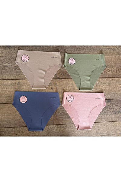 DRESSY LIFE 3 bucăți Lazer croială Chiloți fără cusături Chiloți efect modela...