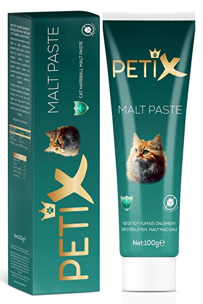 Petix Anti-Hairball Tüy Yumağı Önleyici Kedi Malt Macunu 100 gr