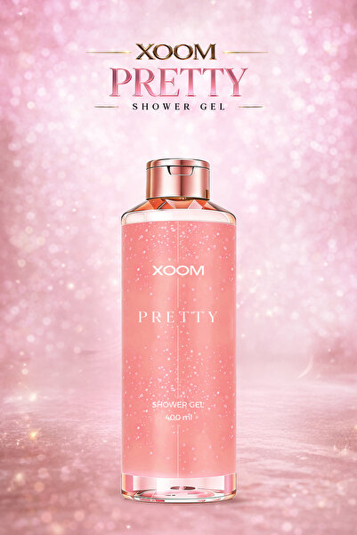 XOOM Pretty Girl Kadın Duş Jeli 400 ML – Cildi Nemlendiren , Kalıcı Koku