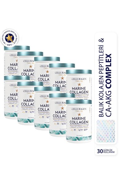 Celluragen Cellular Life Marine Collagen Complex Balık Kolajeni Peptitleri, C...