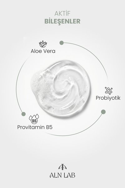ALN LAB Nude Scent Moisturizing Purifying Shower Gel Aloe Vera Probiotic Body Shampoo 200 ml