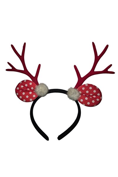 partidolu Coroană de Crăciun în formă de corn de cerb cu pluș urechi Coroană ...