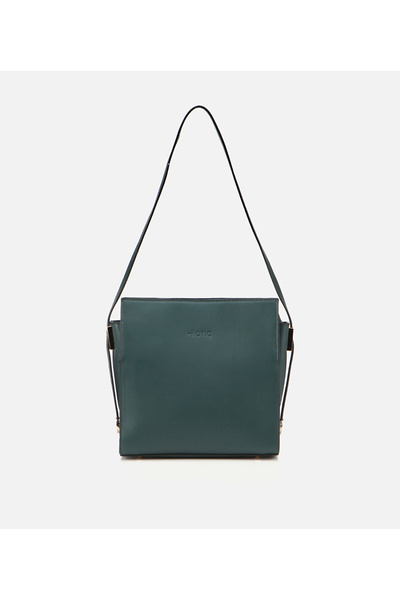 Hotiç Kadın Deri Haki Omuz Çantası