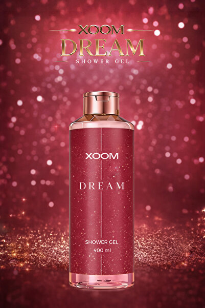 XOOM Black Dream Kadın Duş Jeli 400 ML – Cildi Nemlendiren , Kalıcı Koku