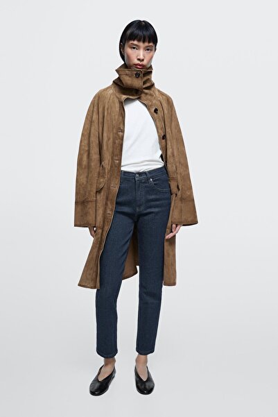 Massimo Dutti Orta bel crop slim fit jean