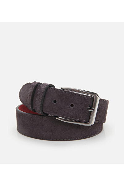 Hotiç Erkek Deri Gri Kemer