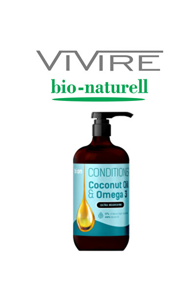 Bio Naturel Balsam de ulei de cocos și Omega 3, 946 ml, Bio Naturell