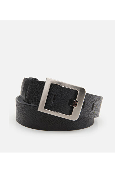 Hotiç Erkek Deri Siyah Kemer