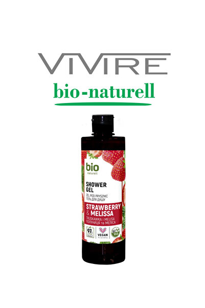 BIO Naturell Gel de dus Strawberry si Melissa 473ml