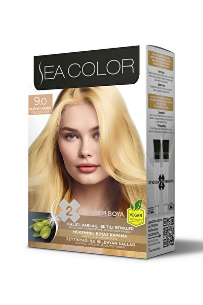 seacolor Sea Color Set Saç Boyası 9.0 Buğday Sarısı