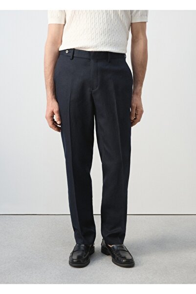 MANGO Man Kruvaze belli slim fit pantolon