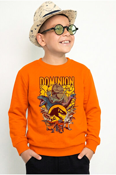 BookOrBook طقم بدلة رياضية للأطفال من دومينيون داينوصورز 100% قطن بجودة ممتازة