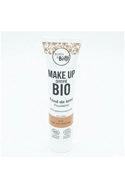 Born to Bio Bio Foundation - N°3 FOND BEIGE ROSÉ