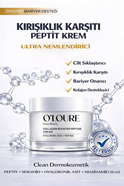 o'loure beauty Kolajen Destekleyici Peptit, Ceramide Hyalüronik Asit İçeren A...