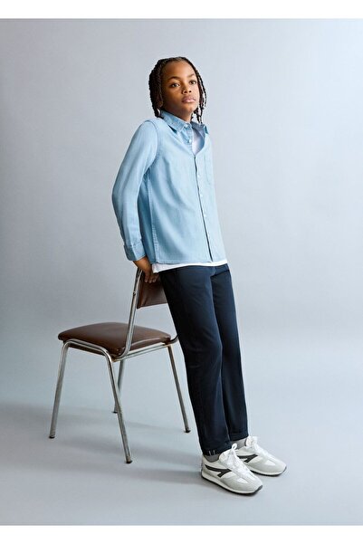 MANGO Kids Desensiz chino pantolon