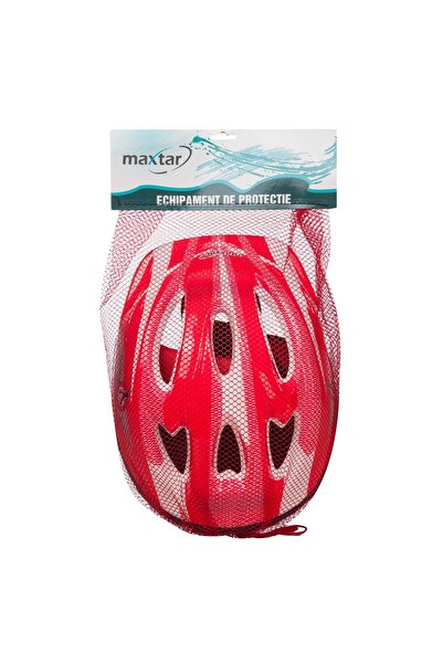 Maxtar set de protecție, roșu, cască 55 cm