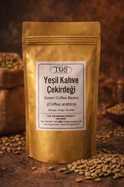 TOS The Organic Spices Yeşil Kahve Çekirdeği 250 gr (1. Kalite) Coffea arabic...