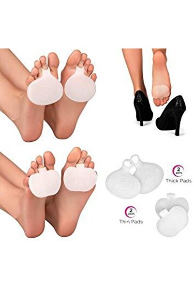 CMT Silikon Metatarsal Ped Ayak Altı Ağrı Nasır Koruma Parmağa Halka