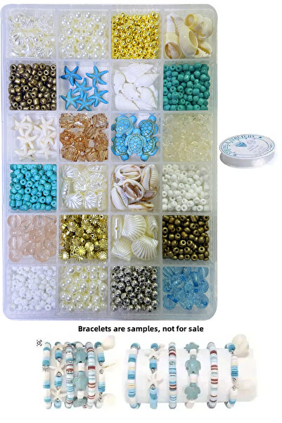 By MO Accessories Комплект за хоби за изработка на бижута от естествен камък,...