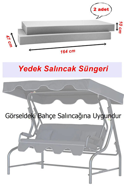 Yekta Home İşbir Salıncak Süngeri 3 Kişilik Salıncak Süngeri Yedek Sünger ( 2...