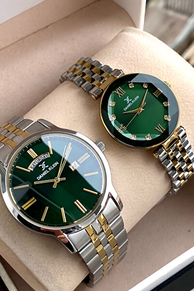 Daniel Klein %100 Orijinal Lüks Çelik Su Geçirmez 2 Yıl Garantili Sevgili Çif...