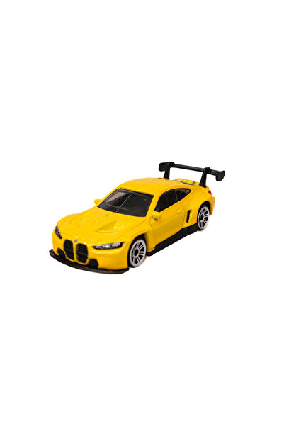 MSZ BMW M4 GT3 MSZ 1:64 Mașină model galbenă