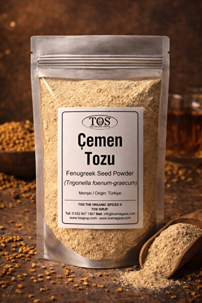 TOS The Organic Spices Çemen Tozu 50 gr (1. Kalite) Trigonella foenum-graecum...