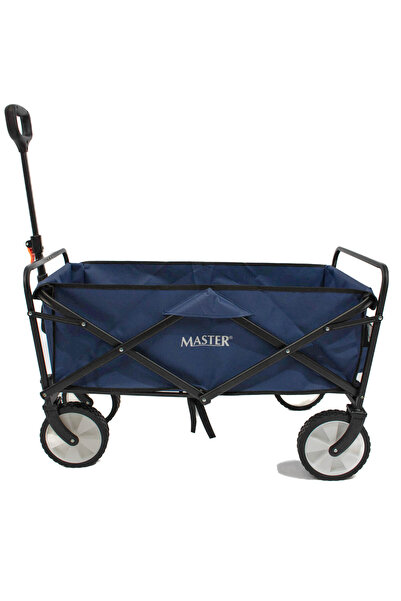 Master Cărucior pliabil, Master, 4 roți, 100 l, albastru