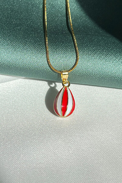 Berilya Aksesuar Mine Detailed Steel Balloon Necklace