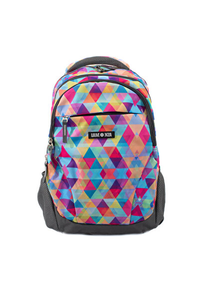 Lamonza Rucsac Artizan, Lamonza, 45x38x19 cm, Multicolor