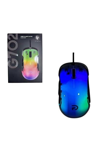 Genel Markalar Kablolu Usb Optik Oyuncu Mause Ergonomik Gaming Fonksiyonlu RG...