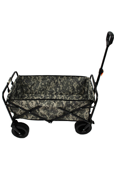 Master Cărucior pliabil, Master, 4 roți, 85 l, camuflaj
