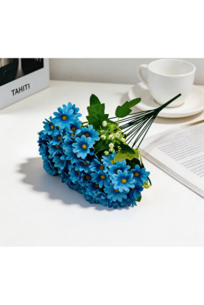 Çınar çiçekçilik Artificial Daisy Bunch 42 cm – 18 Branches Fabric Bouquet | ...