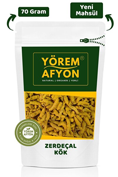 Gülçehre Doğanın Altın Kökü Yüksek Kurkuminli Saf Kök Zerdeçal {Curcuma Longa...