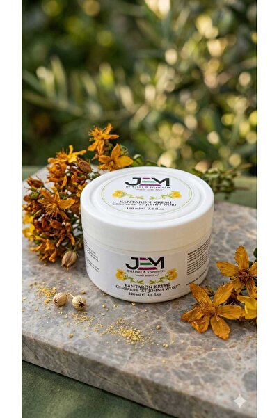 Jem Kozmetik Bitkisel Kantaron Kremi 100 ML - St. John's Wort Cream