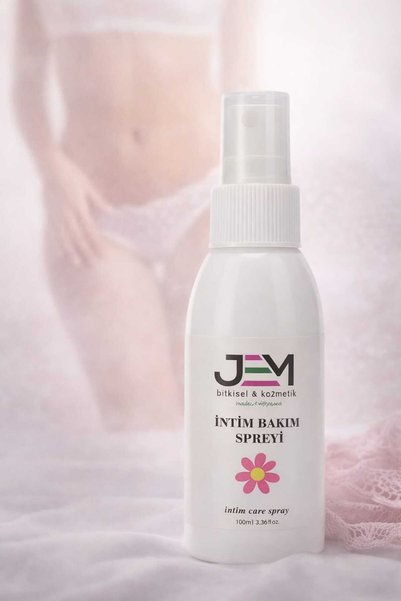 Jem Kozmetik Bitkisel Koku Giderici İntim Bakım Spreyi 100 ML Kaşıntı, Akıntı Ve Mantar
