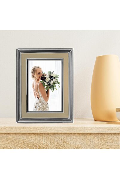 ASTERA Silver Plated and Brushed Gold 10X15 cm Frame