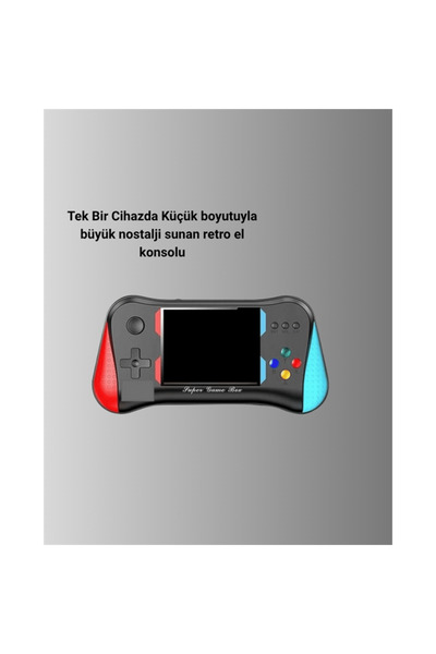 Genel Markalar Çocukluğunuzun Oyunları Tek Cihazda – 500 Oyunlu El Konsolu