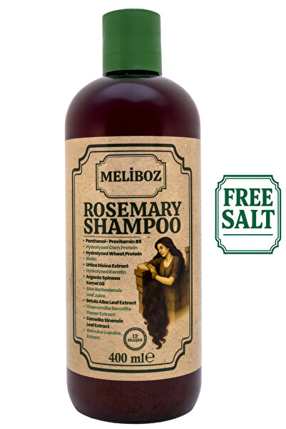 meliboz Biberiye Şampuanı 400 ml | Saç Dökülmesine Karşı | Biotin Keratin Pan...