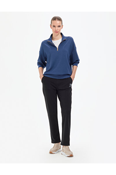 Pierre Cardin Black Cargo Fit Sweatpants 50312233-Vr046