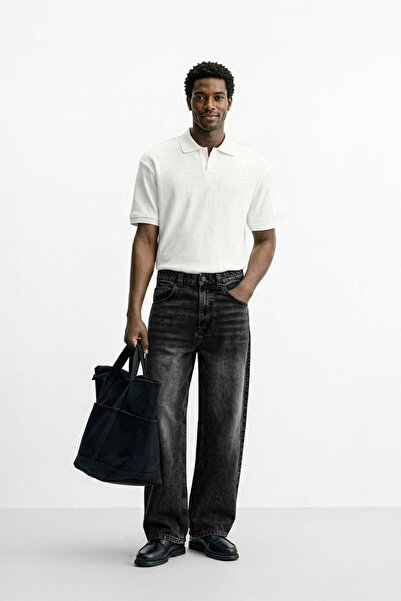 BANNY JEANS Αντρικό παντελόνι Skater Fit Anthracite Jean