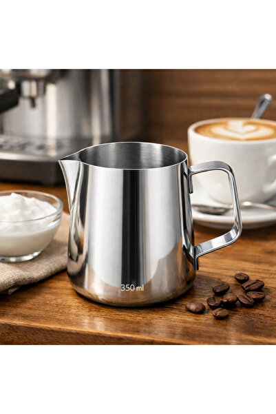 EPİNOKS Epinox Pitcher Çelik Kahve Süt Potu 350 Ml