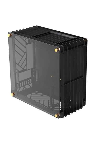 Hyper Rocket GRID M-ATX M-ITX Gaming Open Frame Siyah Oyuncu Kasası
