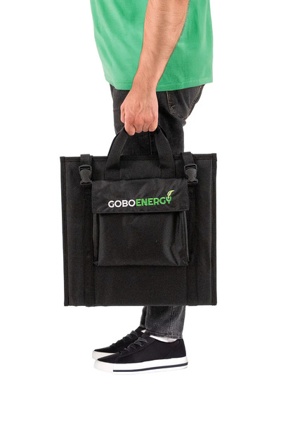 goboenergy EZVIZ PS600 Güç İstasyonu + Siyah 120W Katlanabilir Güneş Paneli Seti