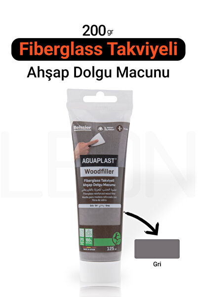Aguaplast Ahşap Parke Tamir Macunu GRİ Mobilya Masa Dolgu Çatlak Çizik Gideri...